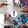 Cordless Electric Screwdriver with LED Light Alloy Steel 900mAh USB