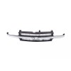 AMPLETHINK Black Grille w/Chrome Molding Trim For 99-02 Chevy Silverado