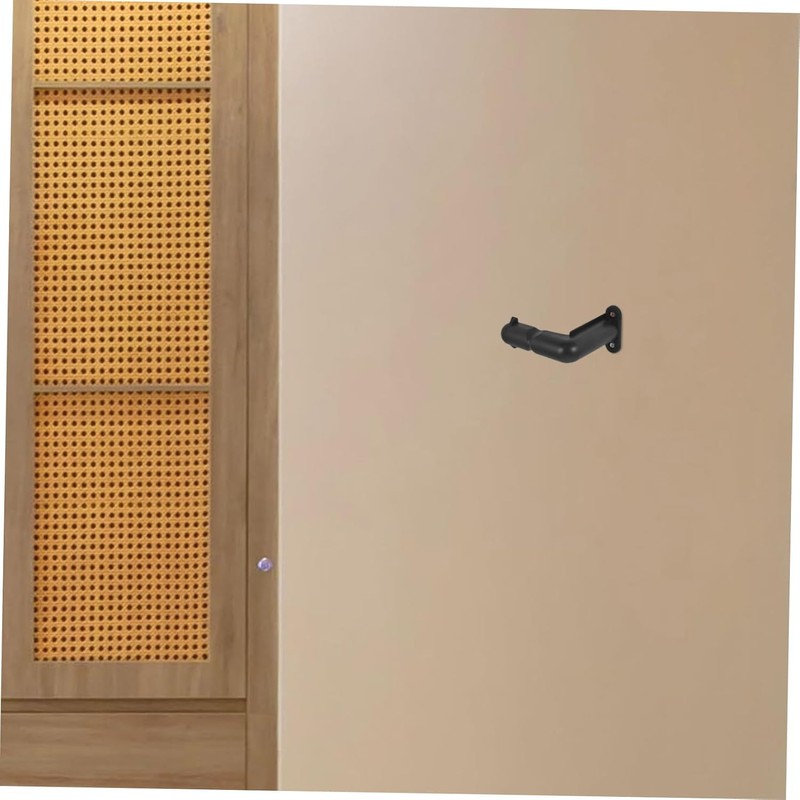 PRETYZOOM Soporte Soporte de Pared para Negro de Plástico de