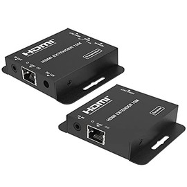 TSdrena HAM-HIEX4 HDMI Extender (Extender) Up to 164.4 ft (50 m) Connection with IR (Infrared) Function