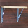 Tanner Folding Metal Shelf Brackets, Set of 2