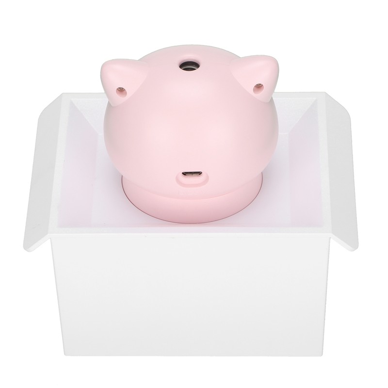 Air Humidifier 330ml Mute Adjustable Fog Mode Cat Shape Portable