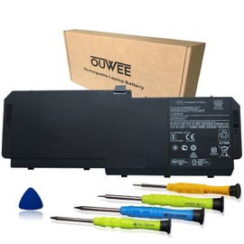 OUWEE AM06XL Laptop Battery Compatible with HP ZBook 17 G5 G6 Series Notebook AMO6XL HSTNN-IB8G L07350-1C1 L07044-855 AM06095XL HSN-Q12C 11.55V 95.9Wh 8310mAh 6-Cell