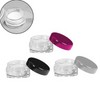 Jabhwajeom Hanami Portable Refillable Skincare Storage Bottle for Cosmetics - Transparent, Recyclable, Multi-Purpose, Small and Safe