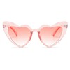 RUNHUIS Cute Love Heart Sunglasses for Women Girls Fashion Cat