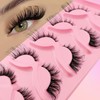 Wispy Cat Eye Look False Eyelashes for Lash Extensions, 5
