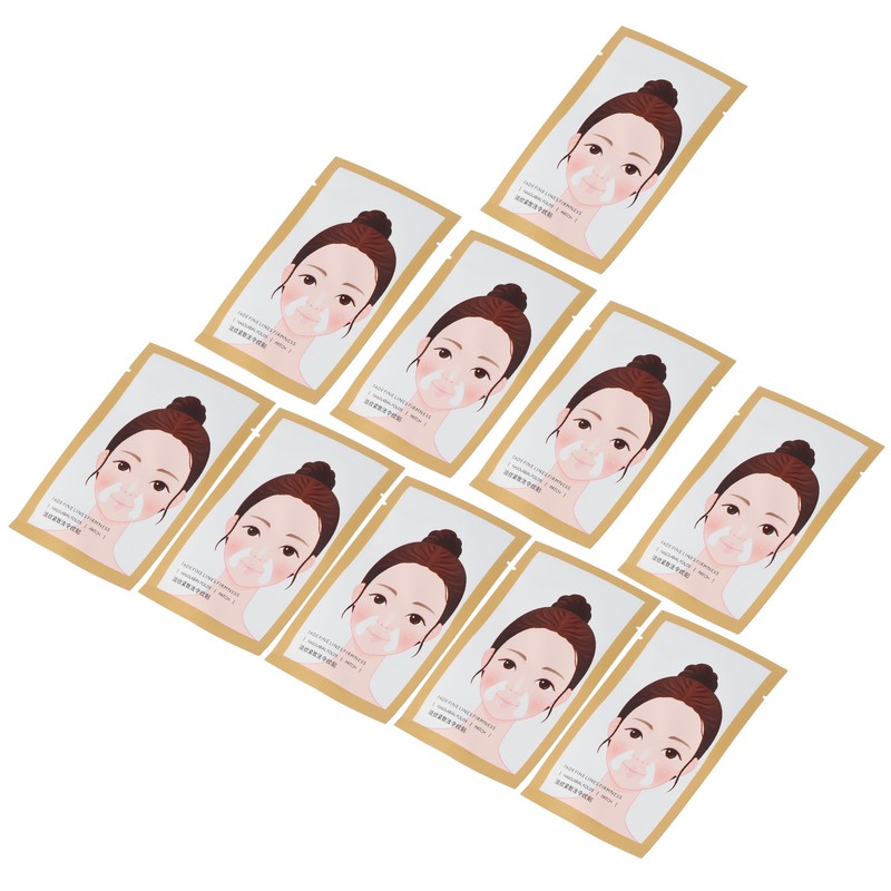 10pcs 2.5g Face Wrinkle Patches Remove Mouth Corner Fine Lines