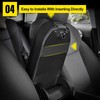 AOMSAZTO Elastic Cloth Armrest for 2013-2018 Toyota RAV4 Black