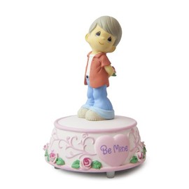 Precious Moments Be Mine Boy with Rose