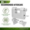 Britanium® BRL85 Heavy Duty Lock with 10 Keys - [Weather