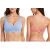 Comfyin Women's Bra without Underwire, Non-Wired Bustier, Pack of 3,