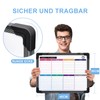 ARCOBIS Small Weekly Dry Erase Board for Wall, 12" x