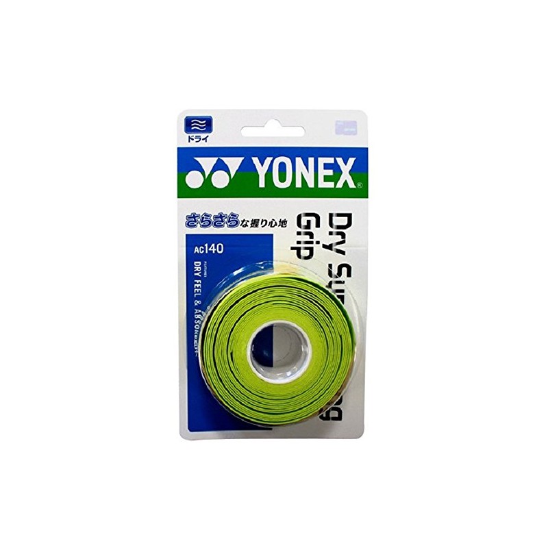 Yonex Tennis Badminton Grip Tape Dry Super Strong Grip (Pack