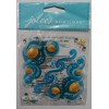 Jolee's Boutique Embellishment Sea Flourishes Shells Starfish Ocean Scrapbooking