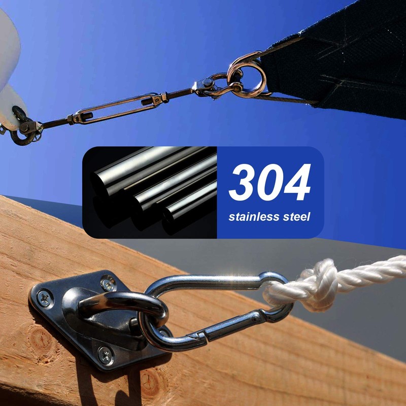 M6 Mounting Set Robust Awning Stainless Steel Hardware Kit for