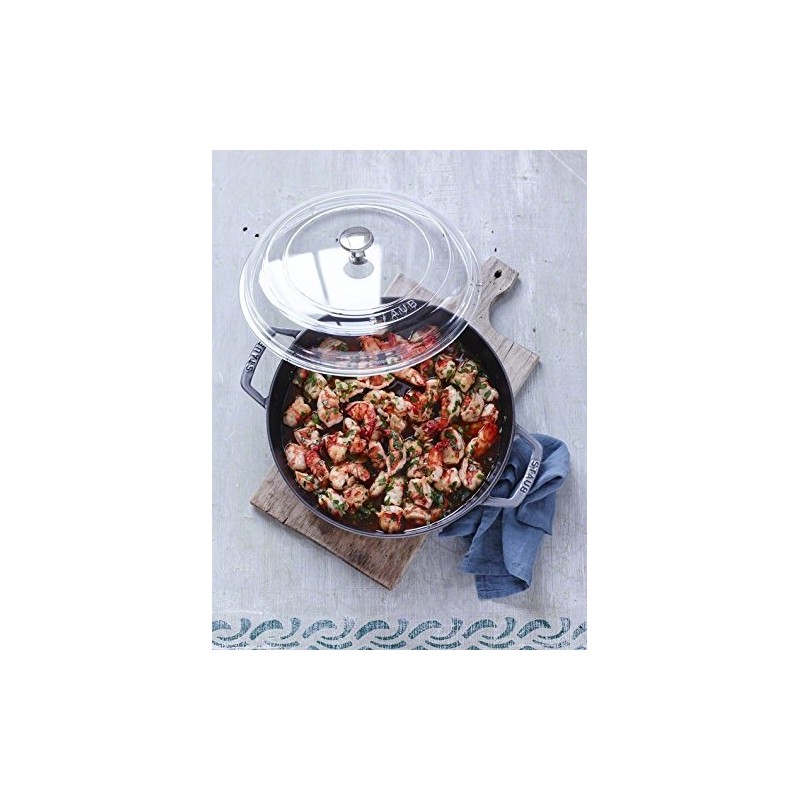 Staub 40501-030-0, Glass Lid, Transparent, 30 cm