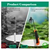 Gardening Hand Weed Remover, Manual Weed Remover Device, Stainless Steel,
