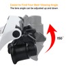 Hands Free Head Magnifying Glasses, Magnifier with Light, 1X, 2X,