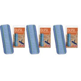 Bona PowerPlus Microfiber deep Clean Padfor Multi-Surface Floors 3 Pack