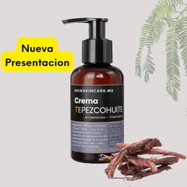 Crema de Tepezcohuite – Fórmula Natural para Regeneración Cutánea y Cicatrices – Nutre, Hidrata y Restaura la Piel – Ideal para Marcas, Arrugas y Manc