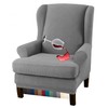 Granbest Premium Water Repellent Wingback Chair Cover 2-Piece High Stretch