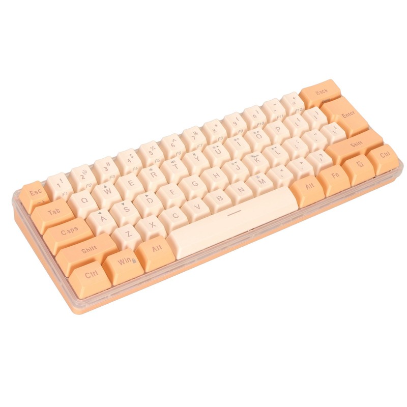 60% Wired Gaming Keyboard RGB Mini Keyboard Imitated Mechanical Technique