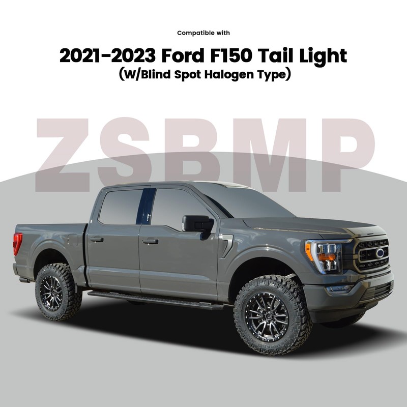 ZSBMP Tail Lights Compatible With 2021 2022 2023 Ford F150
