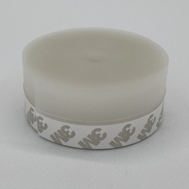 Transparent 35mmx5m Draft Stopper Door Window Gap Seal Tape 35mm 2ea