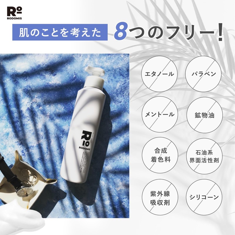 Rodomis Face Wash Sea Mud x Charcoal x Dense Carbonated