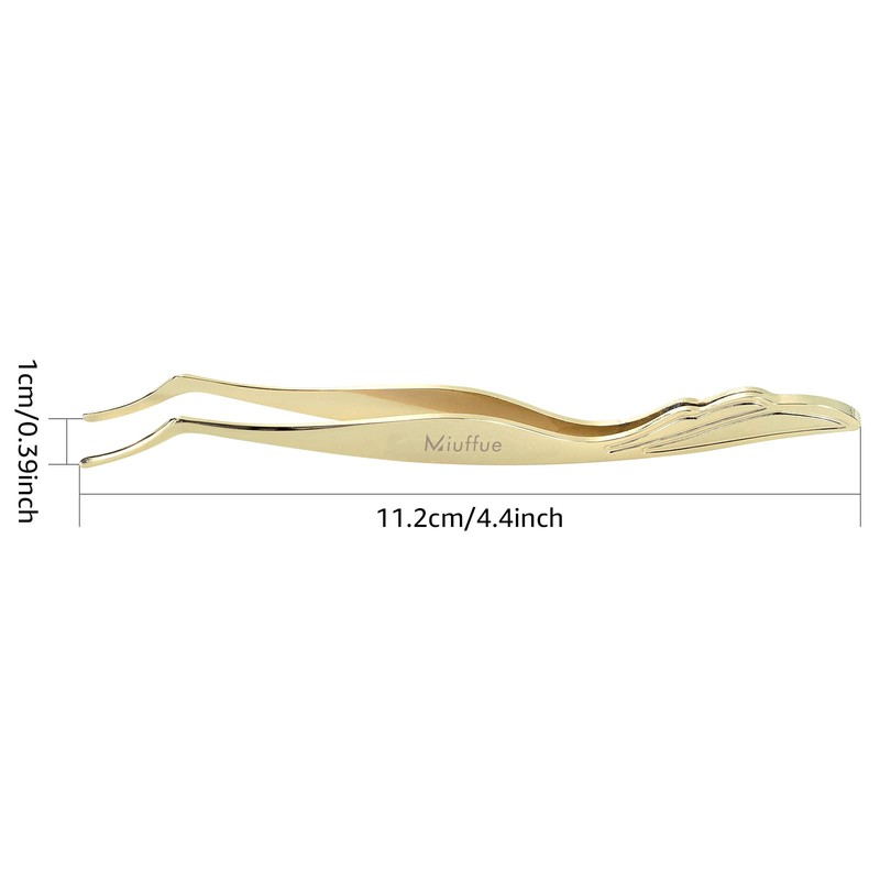 Miuffue Lash Applicator Tool DIY False Eyelash Applicator Tool Stainless