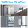 DAYTECH Refrigerator Door Alarm Freezer Door Left Open Alarm with