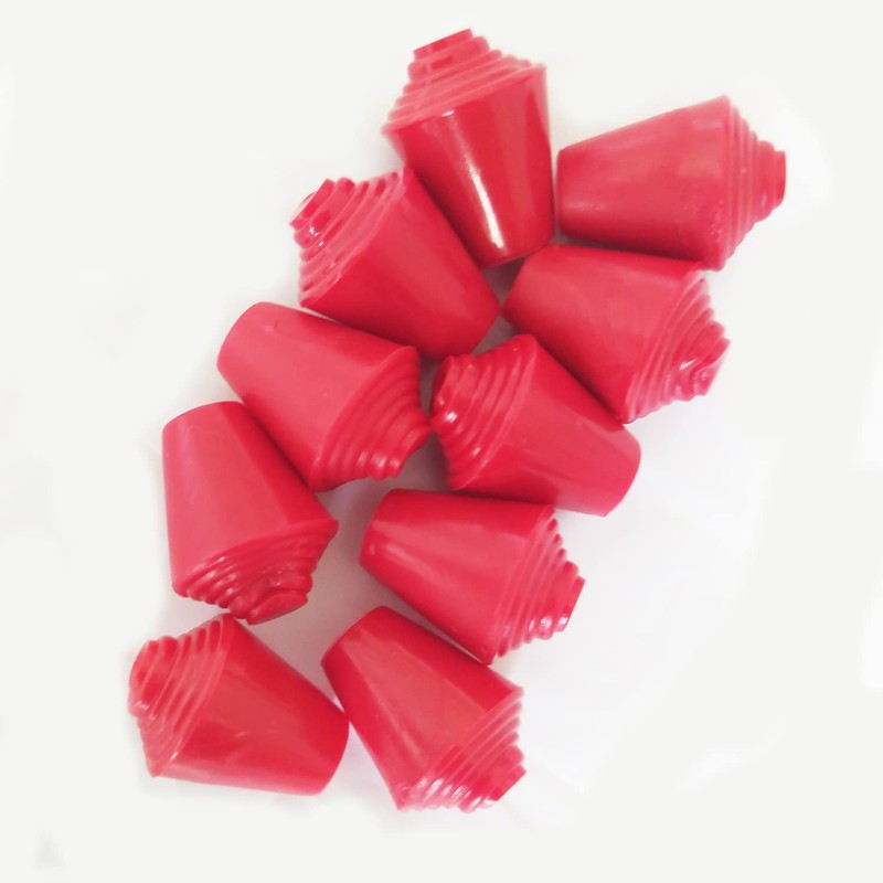 LEONARK Fencing Practice Sword Tips Foil/Epee Rubber Replacement Tips (for