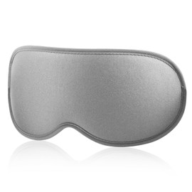 YOUNG WIND Blackout Eye Mask for Sleeping, Soft,Comfortable and Eye-Friendly 3D Sleep Mask for Long Journeys,Naps, a Reliable Airplane Essentials,Sleep Masks for Men&Women-Grey