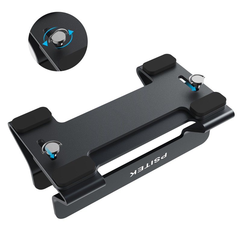 Psitek Aluminium Vertical Laptop Stand Holder Dock, Upright Memory, Adjustable