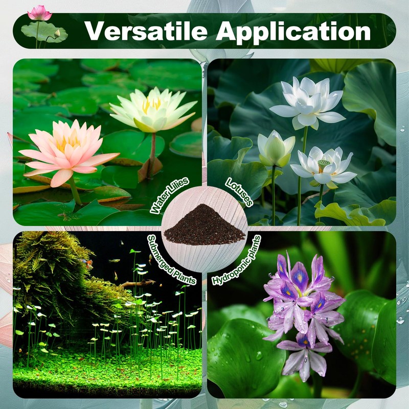 Aquatic Plant Soil for Water Lily & Lotus – Clay-Based,
