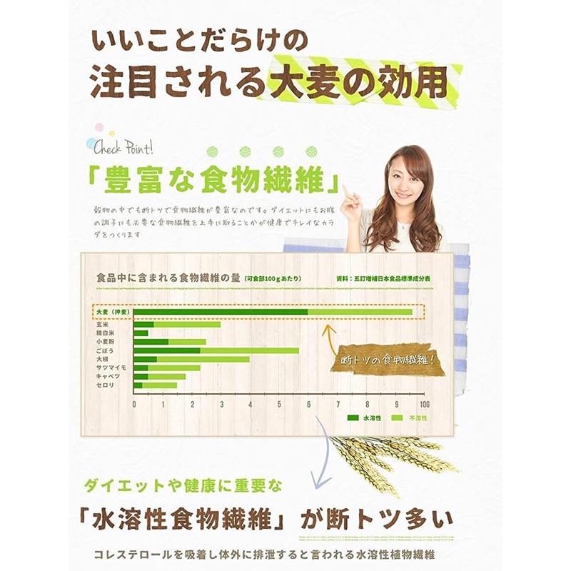 Nishida Barley Germ Barley 800 g Domestic Barley