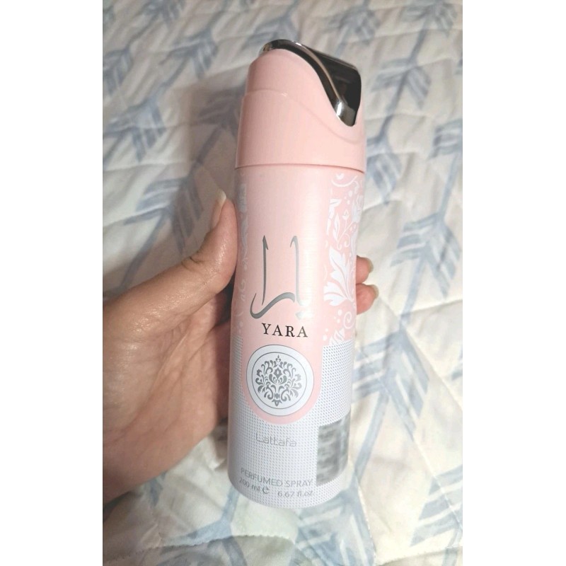 Lattafa Yara Perfume Spray By Lattafa Women 6.67 oz Deodorant