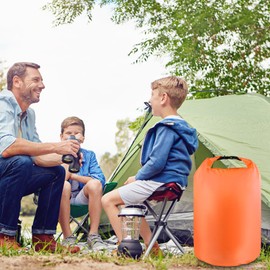 DIELIANHUA Dry Bag, Waterproof Bag, 70 L, Waterproof Pack Bag, Waterproof Bag, Ultralight Waterproof Backpack for Kayaking, Rafting, Boating, Hiking, Camping, Outdoor, orange