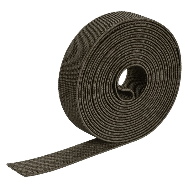 sourcing map Twill Wide Elastic Band Double-Side 25mm(1 inch) Flat