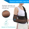 Mesh Arm Shoulder Sling - Medical Immobilizer for Shower Adjustable