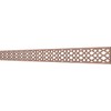 46 3/8"W x 4"H x 1/4"T Somerset Fretwork Moulding, Walnut