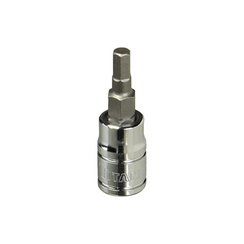 Titan 15604 1/4-Inch Drive x 4mm Hex Bit Socket