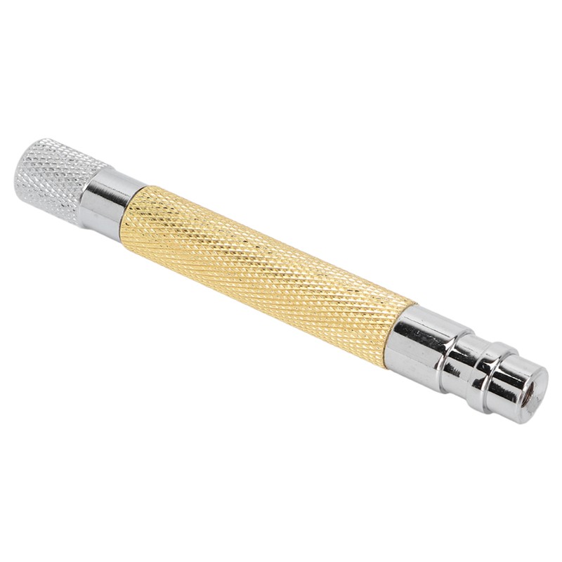 Old Fashioned Razor Handle Zinc Alloy Retro Long Handle Shave