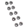 10Pcs Carbide Turning Inserts Coated Blade CNC Lathe Tool Holder
