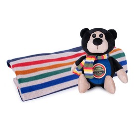 PENDLETON Yellowstone National Park Pet Blanket + Plush Bear Dog Toy Set
