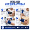 2 Piezas Kynex Sport Muñequera Deportiva con Soporte de Pulgar,