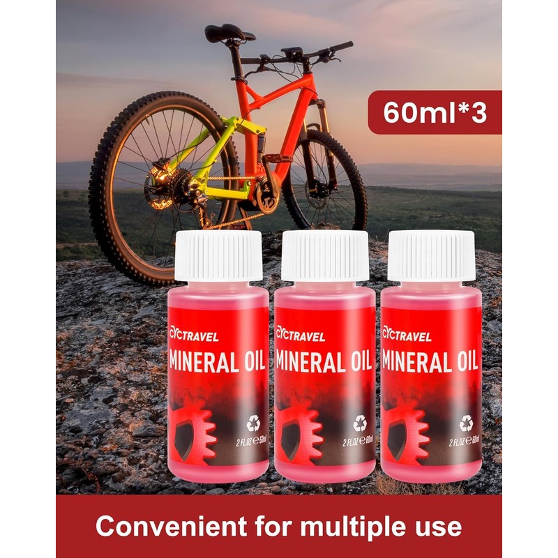 Brake Bleed Kit for Shimano, TEKTRO, TRP Hydraulic Disc Brakes,