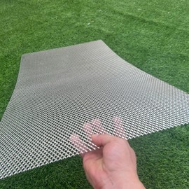 FengYoo 36"x18" 304 Stainless Steel Expanded Metal 19 Gauge 0.2"x0.4" Holes Expanded & Perforated Sheets Metal Grate Screen/Fence Wire/Privacy Fence/Screen Door Mesh/Window Screen Mesh/Rodent Mesh