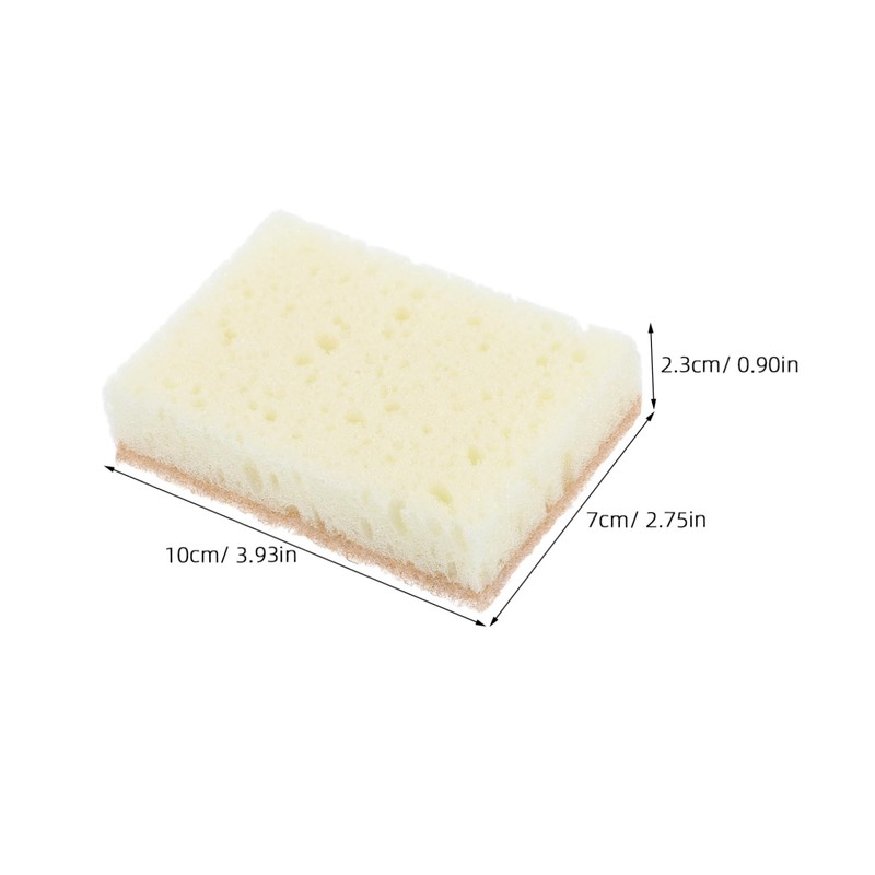 IWOWHERO 24pcs Reusable Kitchen Sponges Natural Sponge Gentle Cleaning for