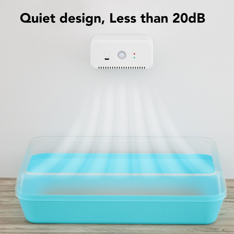 Pet Deodorizer Machine Quiet Operation Mini Cat Litter Box Air